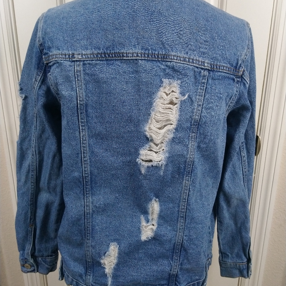 Blue notes Denim Jacket. - Picture 2 of 8